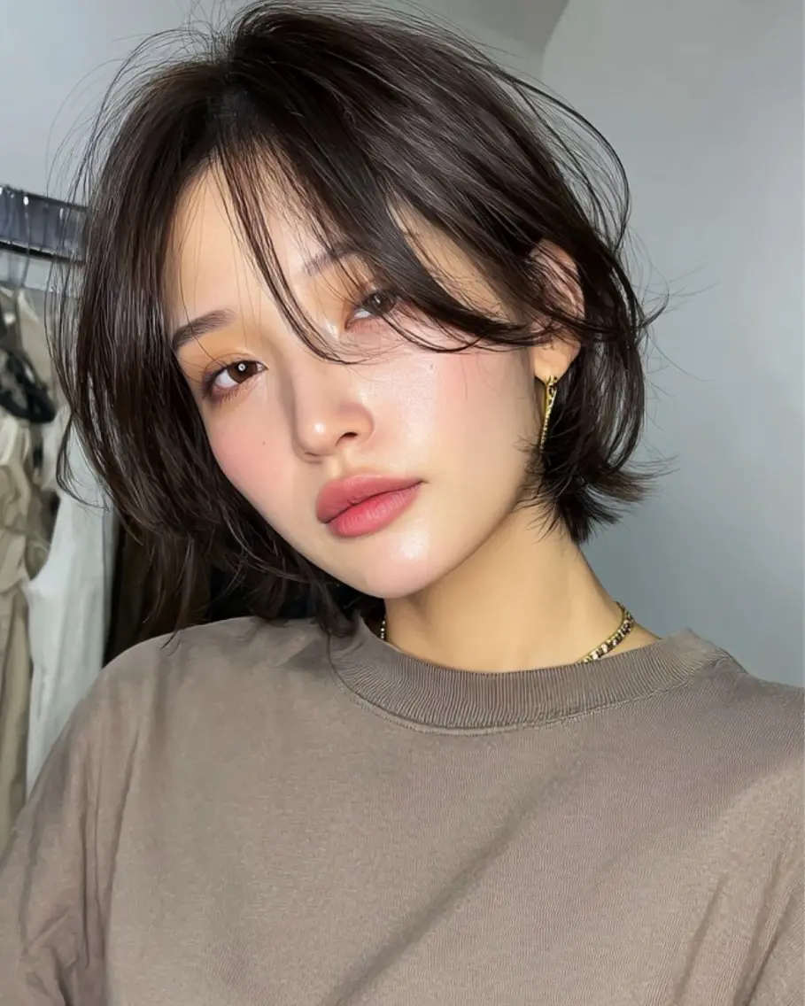 ショート カット トリートメント ボブ人気No,1✨ TAME副店長のヘアスタイル
