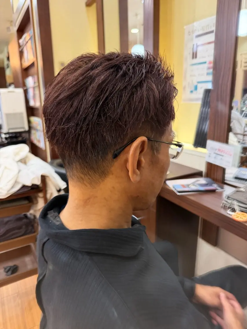 メンズ メンズショート 上野 萌亜のヘアスタイル