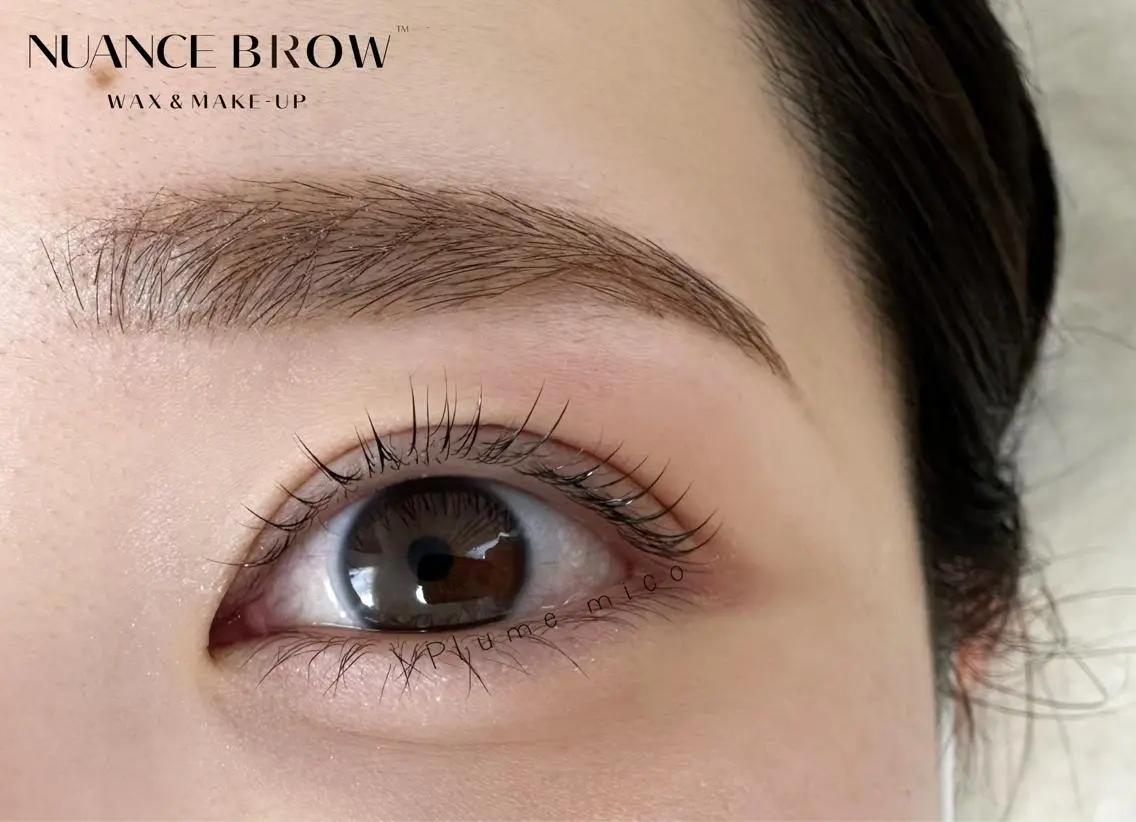 マツエク・マツパ アイブロウ 一重×まつ毛パーマ ワックス脱毛 Plume micoのマツエク・マツパデザイン