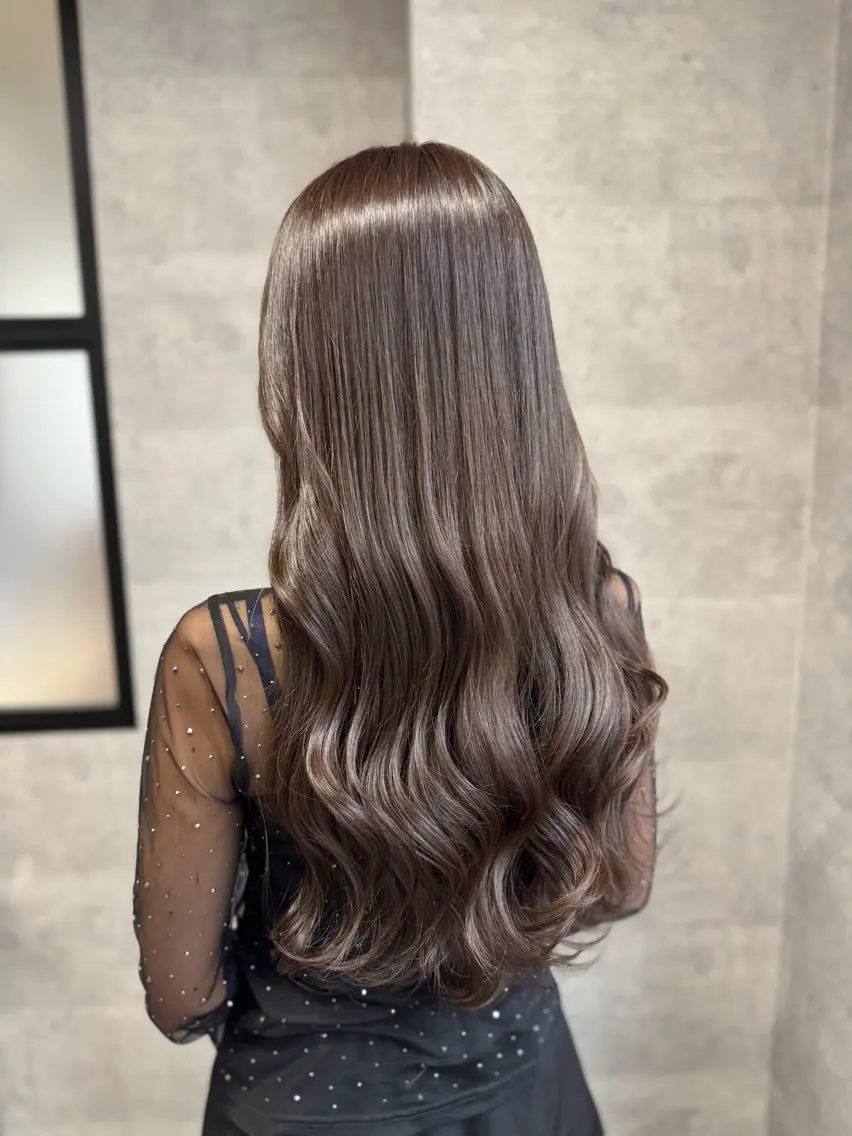 ロング ヘアカラー MAHIRO 渋谷のヘアスタイル