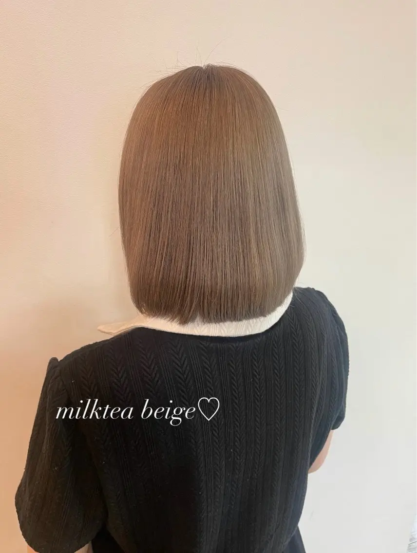 ミディアム カラー ヘアアレンジ カット ヘアカラー トリートメント ダブルカラー/ レイヤー🍒齋藤 澪のヘアスタイル