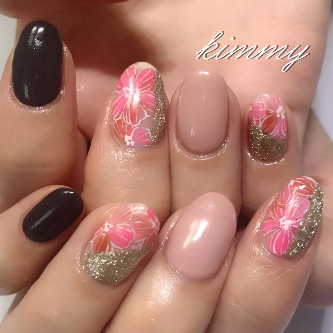 ネイル ハンドネイル kimmy nailsのネイルデザイン