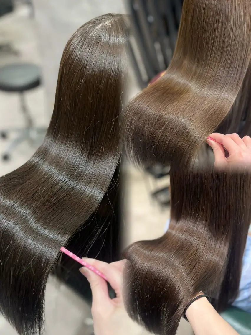 カラー カット ヘアカラー 💕韓国艶出しヘア /HARUKAのヘアスタイル