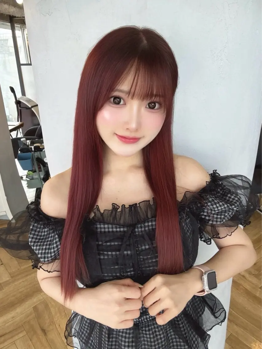 ロング ヘアカラー トリートメント ヘアセット 佐藤景流/自由が丘で 叶う髪質改善/メンズのヘアスタイル