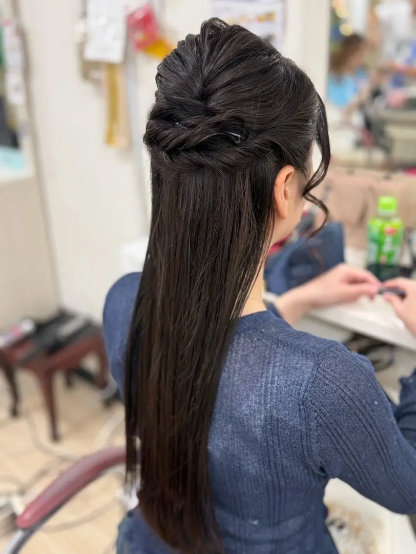 ヘアアレンジ ヘアーアレンジ 新橋銀座、着付けのヘアスタイル