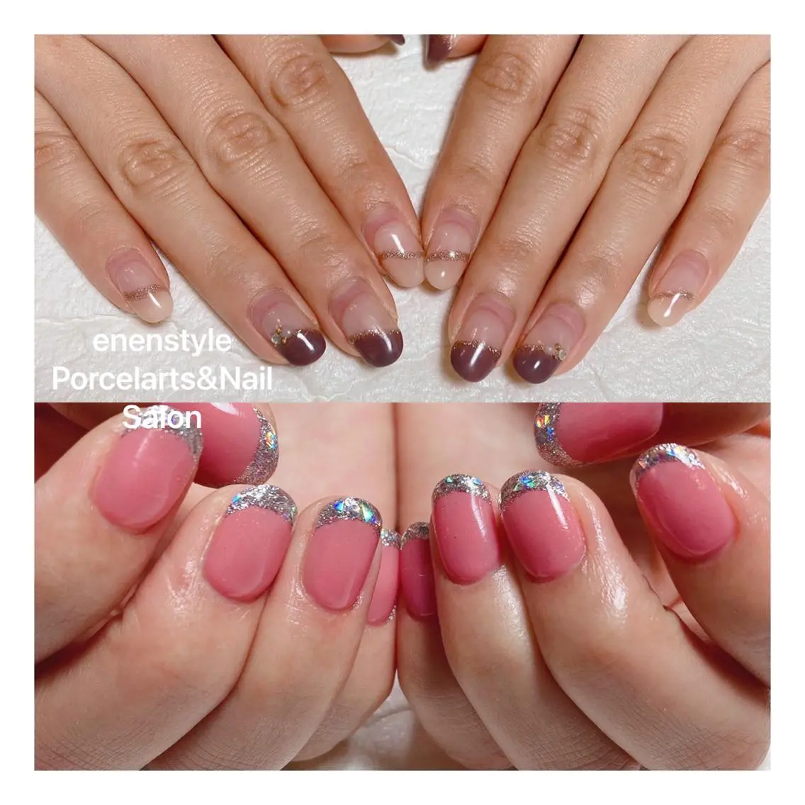 ミディアム ネイル 🐾enen style 🐾のネイルデザイン