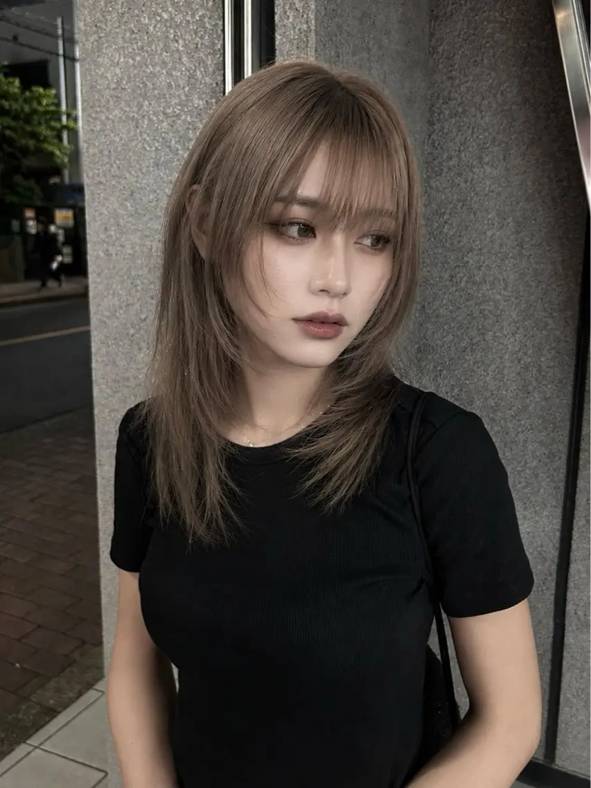 ミディアム 🦋カラー得意‪✝︎ SEKIKAWA🦋のヘアスタイル