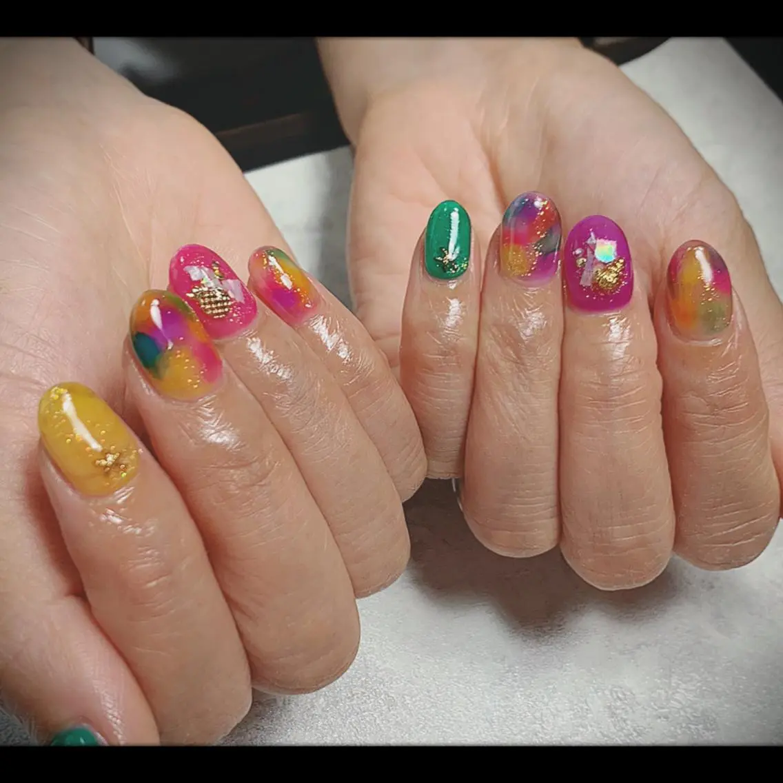 ネイル ハンドネイル M nail 市原市ちはら台のネイルデザイン