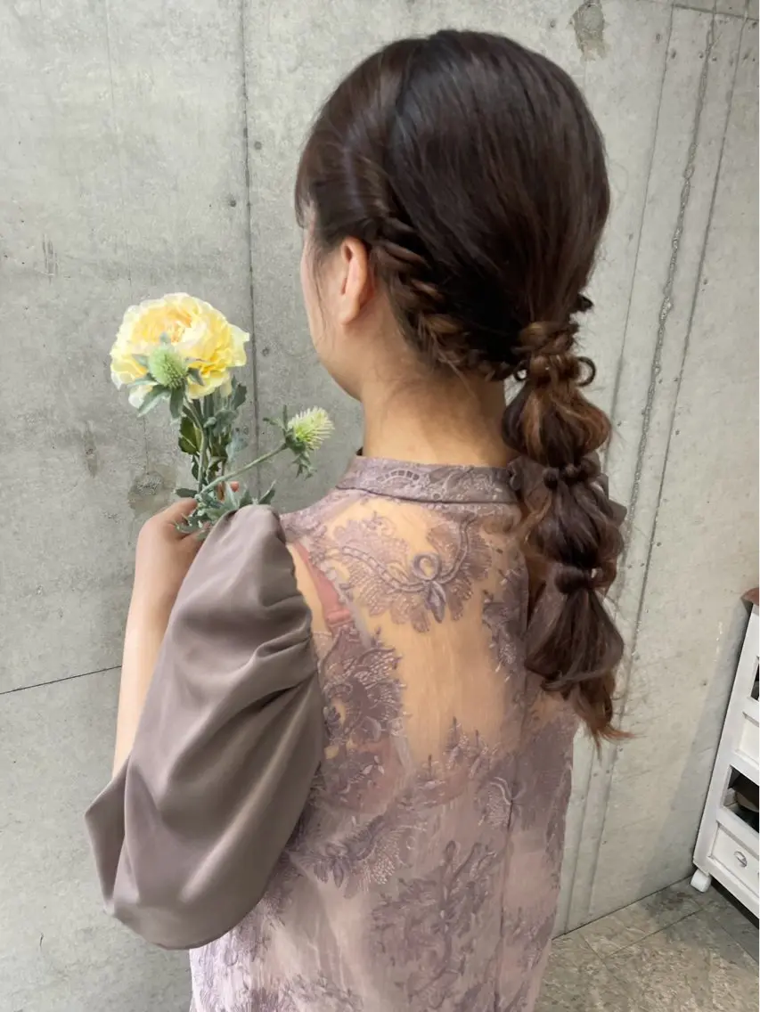 ヘアアレンジ 美髪× ヘアセット✨Araiのヘアスタイル
