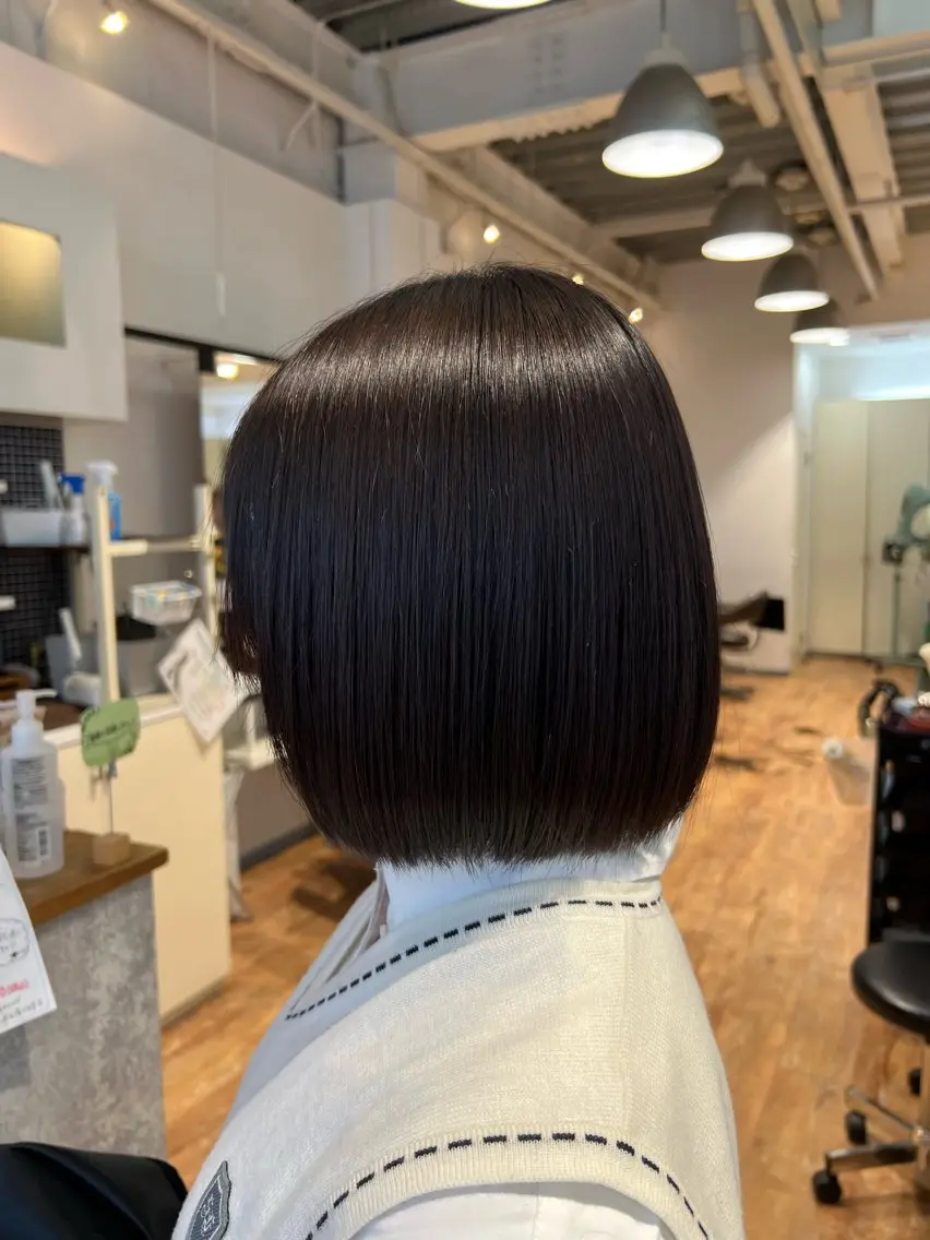ミディアム ボブ インナーカラー♡ Nanakoのヘアスタイル