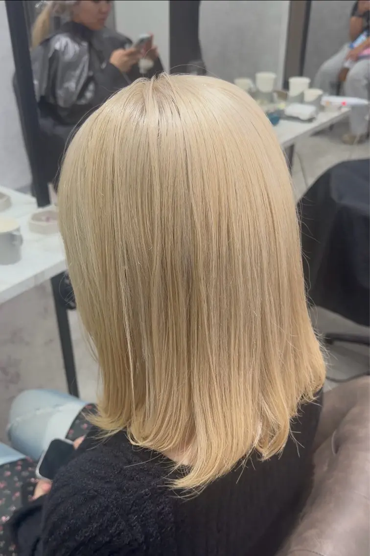 ロング カラー 色落ちまで盛れる 💟まなみのヘアスタイル