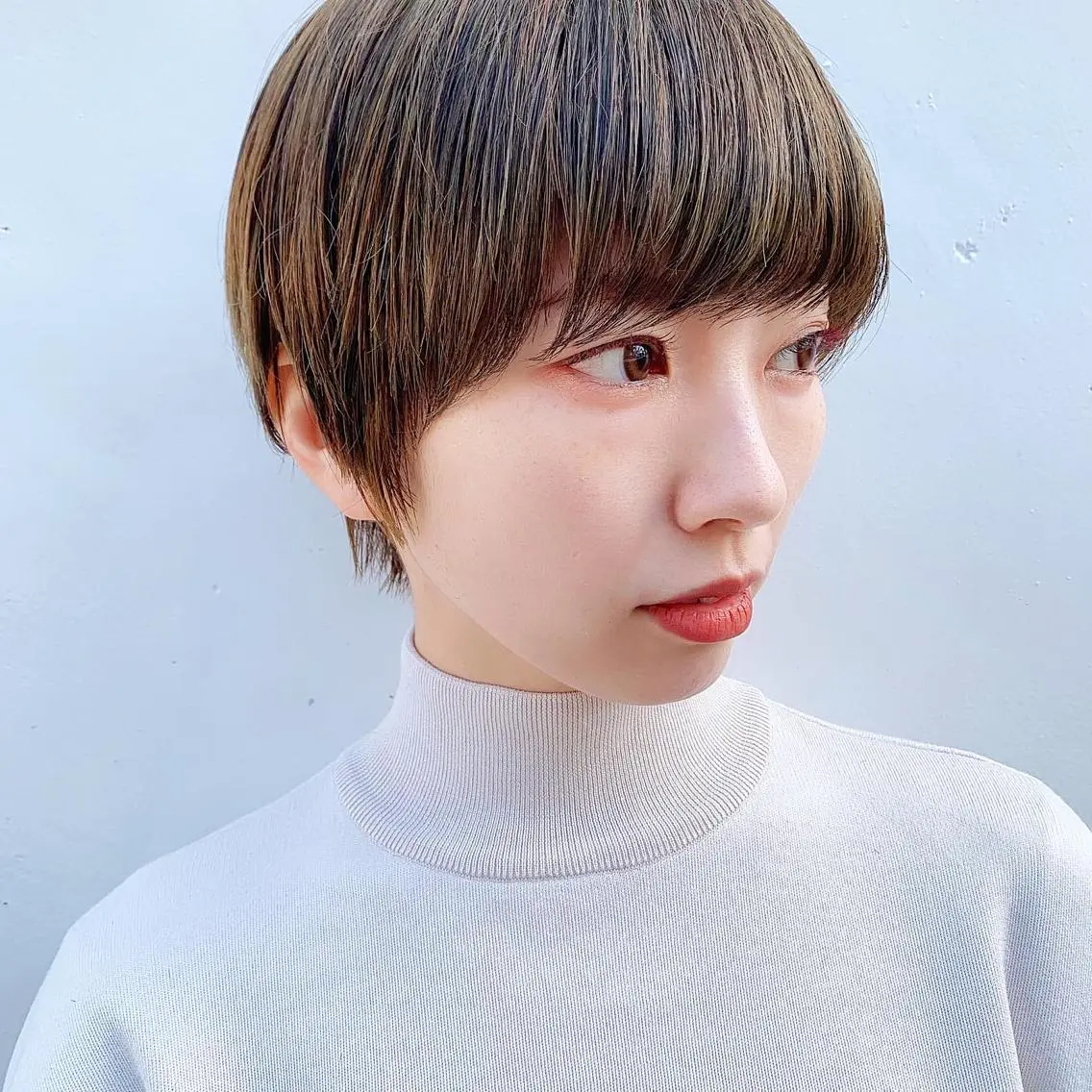 ショート カラー 中川 竜誠のヘアスタイル