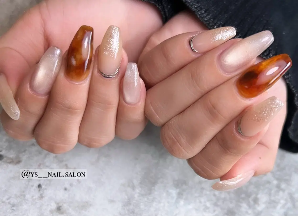 ネイル ハンドネイル Y's nail ˚✧₊YUIのネイルデザイン