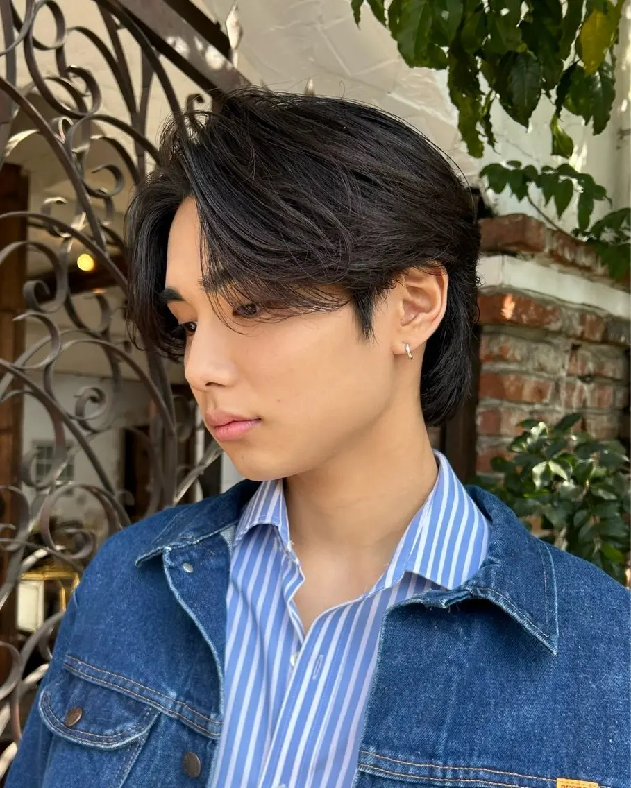 【U30☘️ご新規様限定🌟】メンズニュアンスパーマ+クイックトリートメント付き👀✨【平日20時〜⭕️】ミニモ割🔥の写真