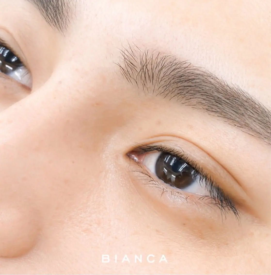 アイブロウ マツパ BIANCA神楽坂 マキのマツエク・マツパデザイン