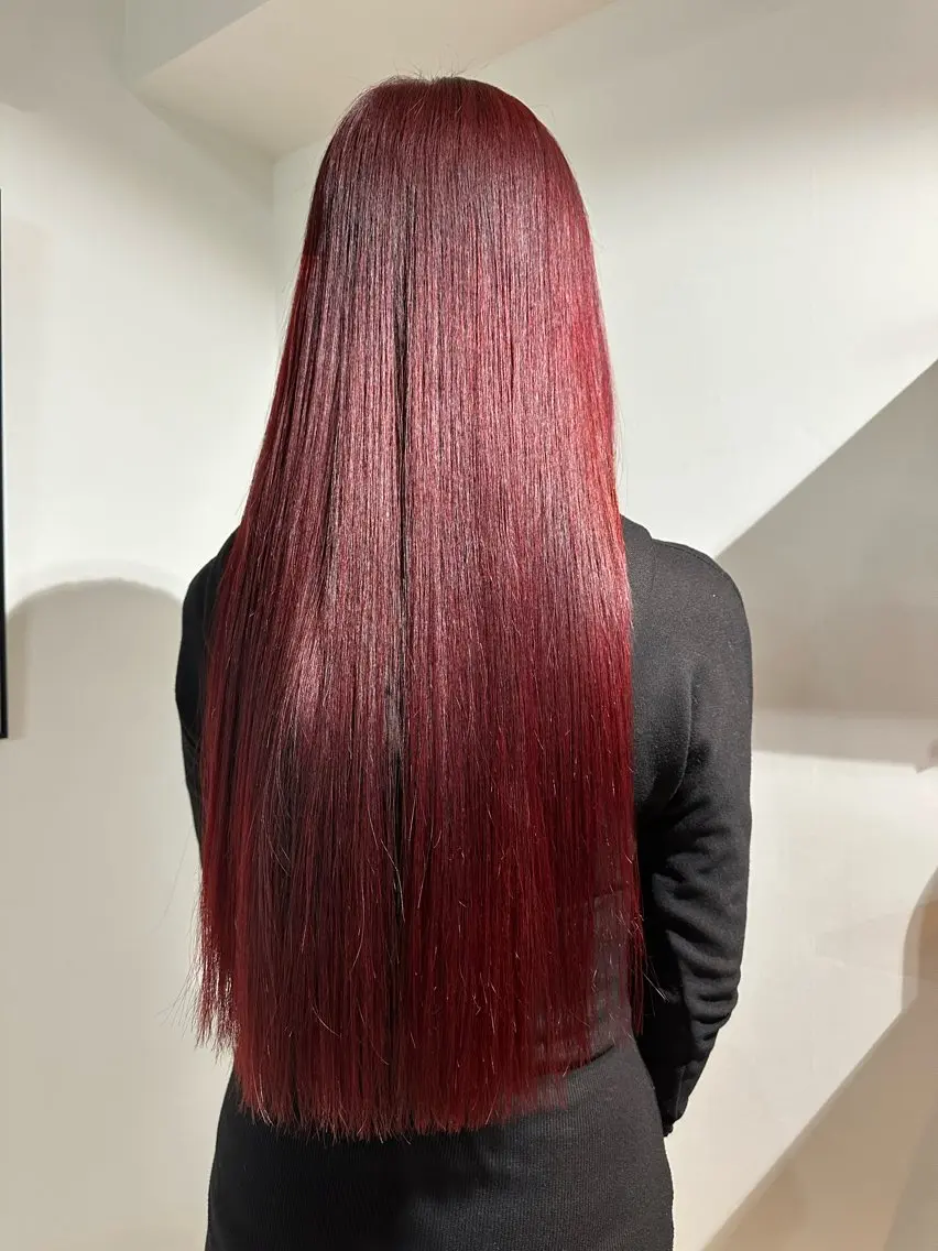 セミロング カラー カット ヘアカラー トリートメント 🎀オイダイラ モモカ🎀のヘアスタイル