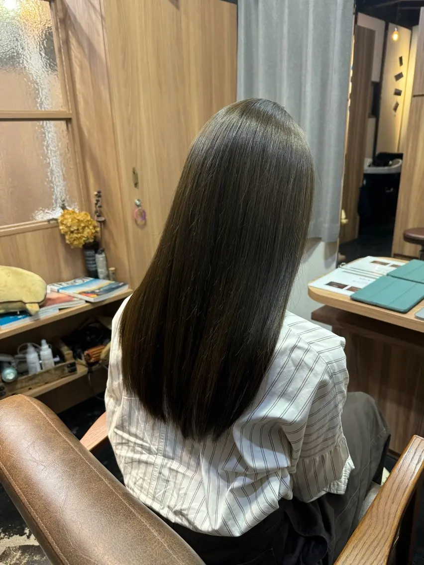 ロング カット ヘアカラー トリートメント TOMOKI 清須/髪質改善/清洲のヘアスタイル