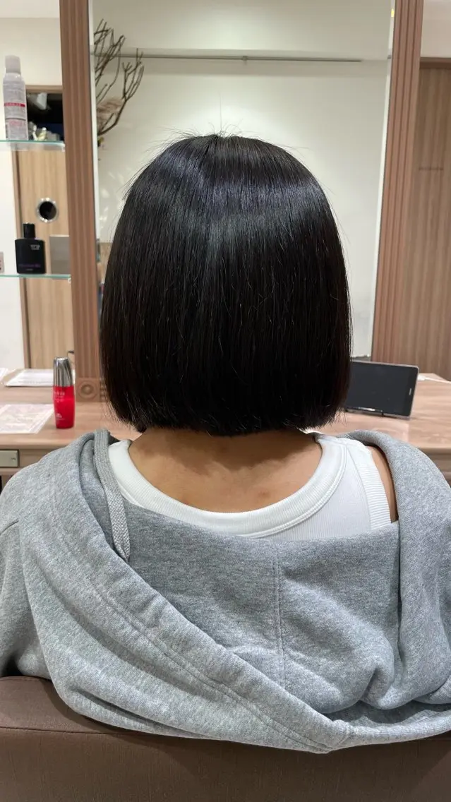⚛️縮毛矯正⚛️【カット+縮毛矯正】の写真