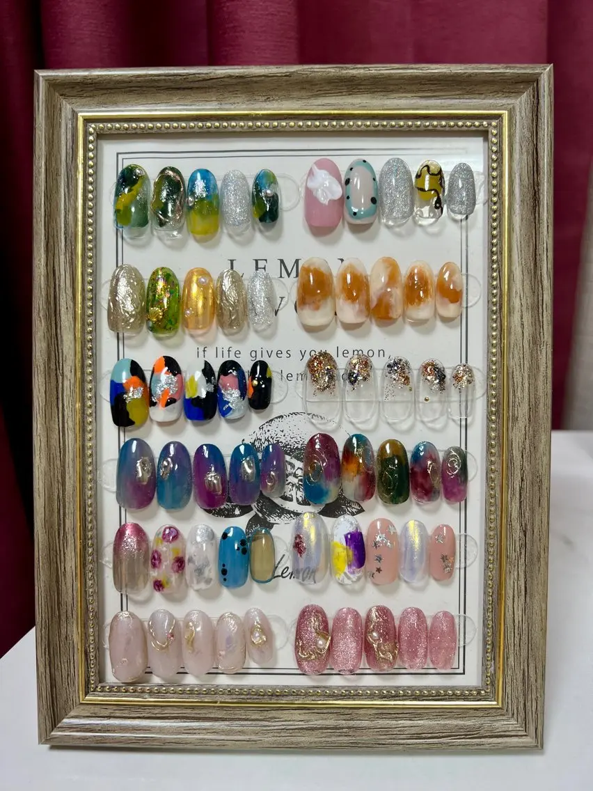 ネイル Nail Salon Lancontreのネイルデザイン