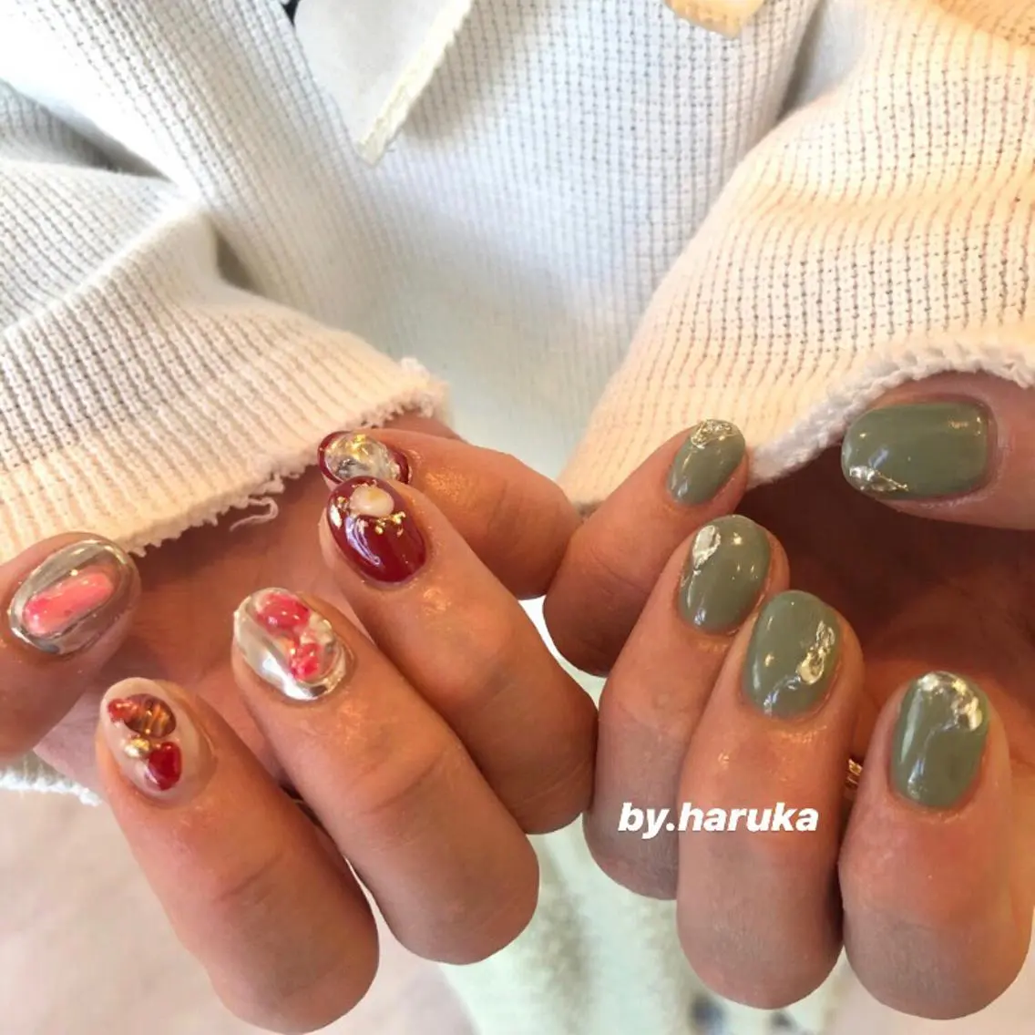 ネイル ハンドネイル nail salon Soiréeのネイルデザイン