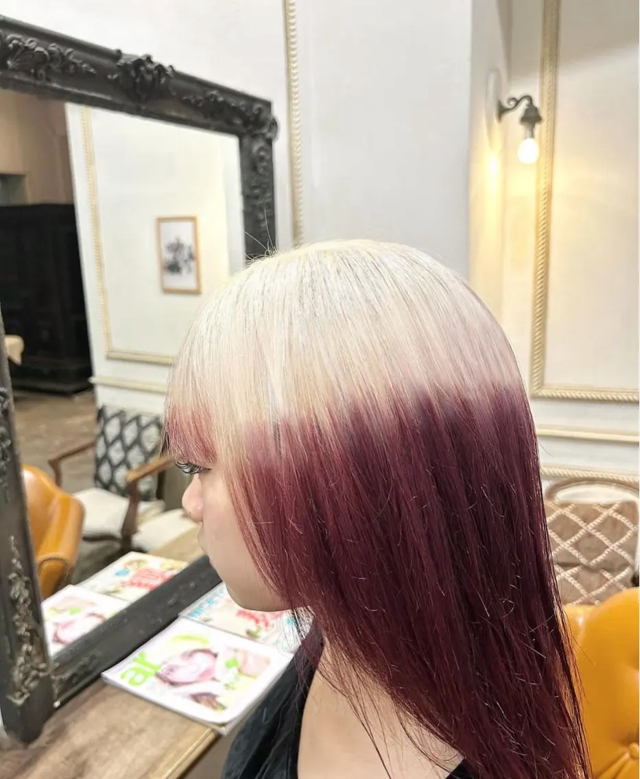 セミロング 樋富 優香のヘアスタイル
