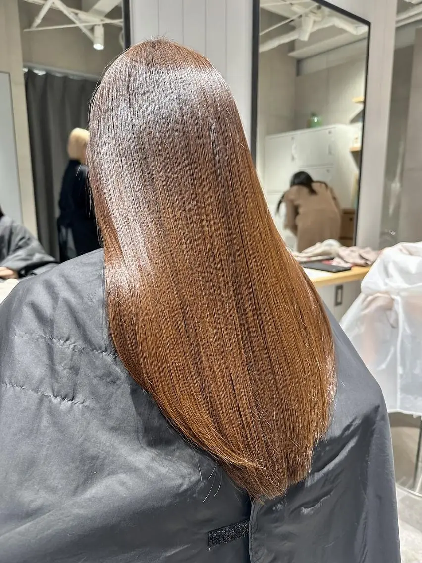 🌟再来🌟 似合わせカット++縮毛矯正+トリートメント ¥14900~20900 180MINの写真