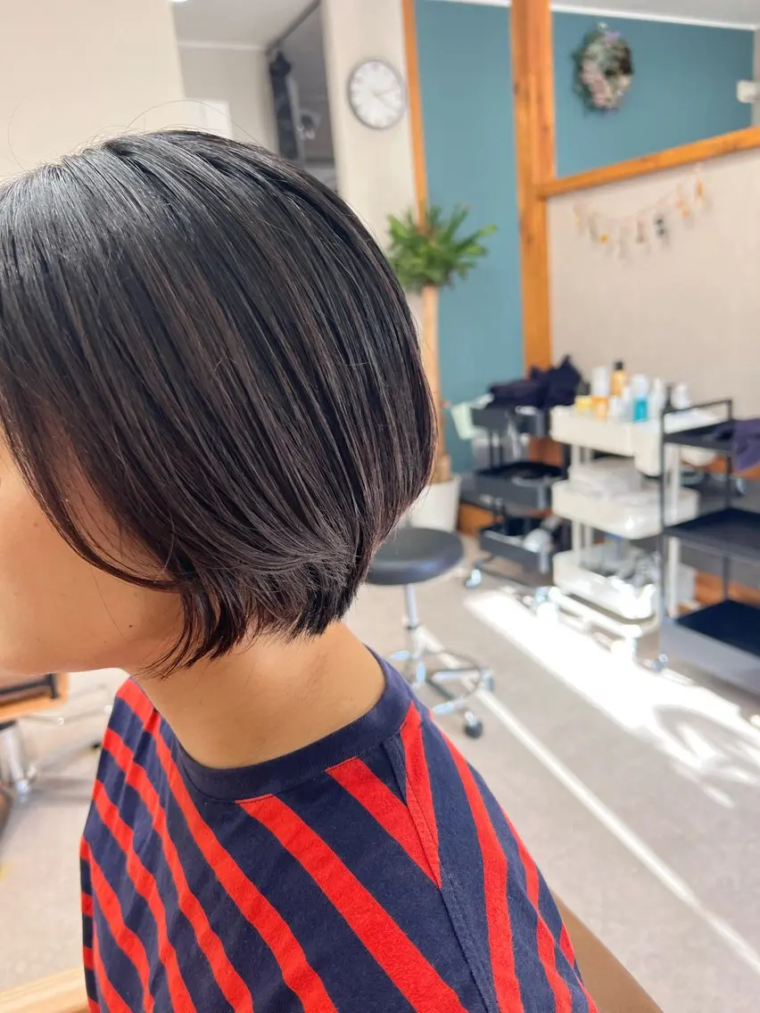 ショート ショートボブ ボブ ショートヘア 【ミルメルシー】 HARUKAのヘアスタイル