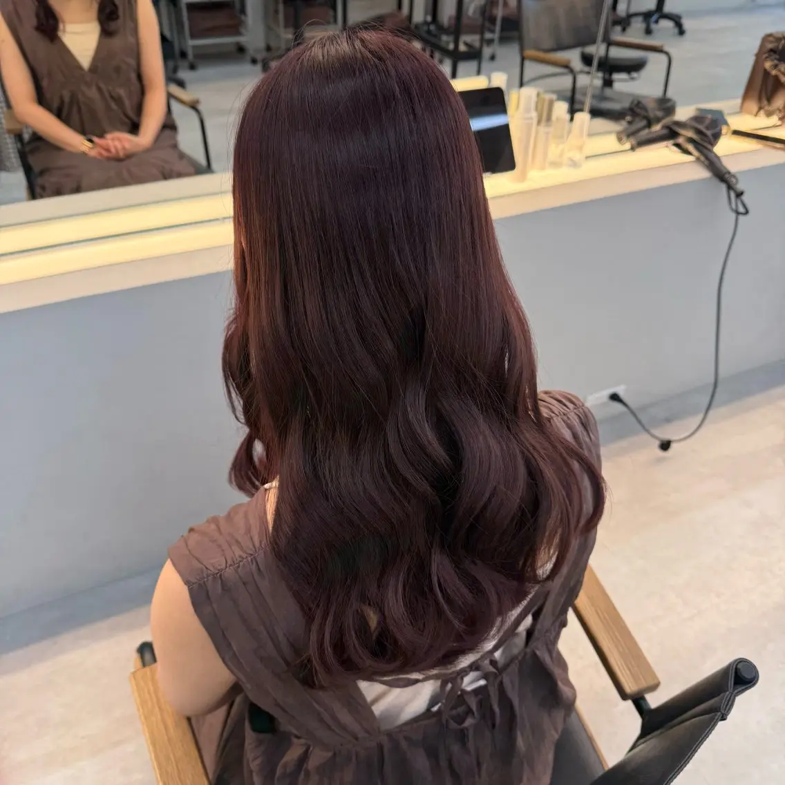ロング カラー ラベンダーカラー ラベンダーピンク ピンクカラー ヘアカラー wuvhair/ あかりのヘアスタイル