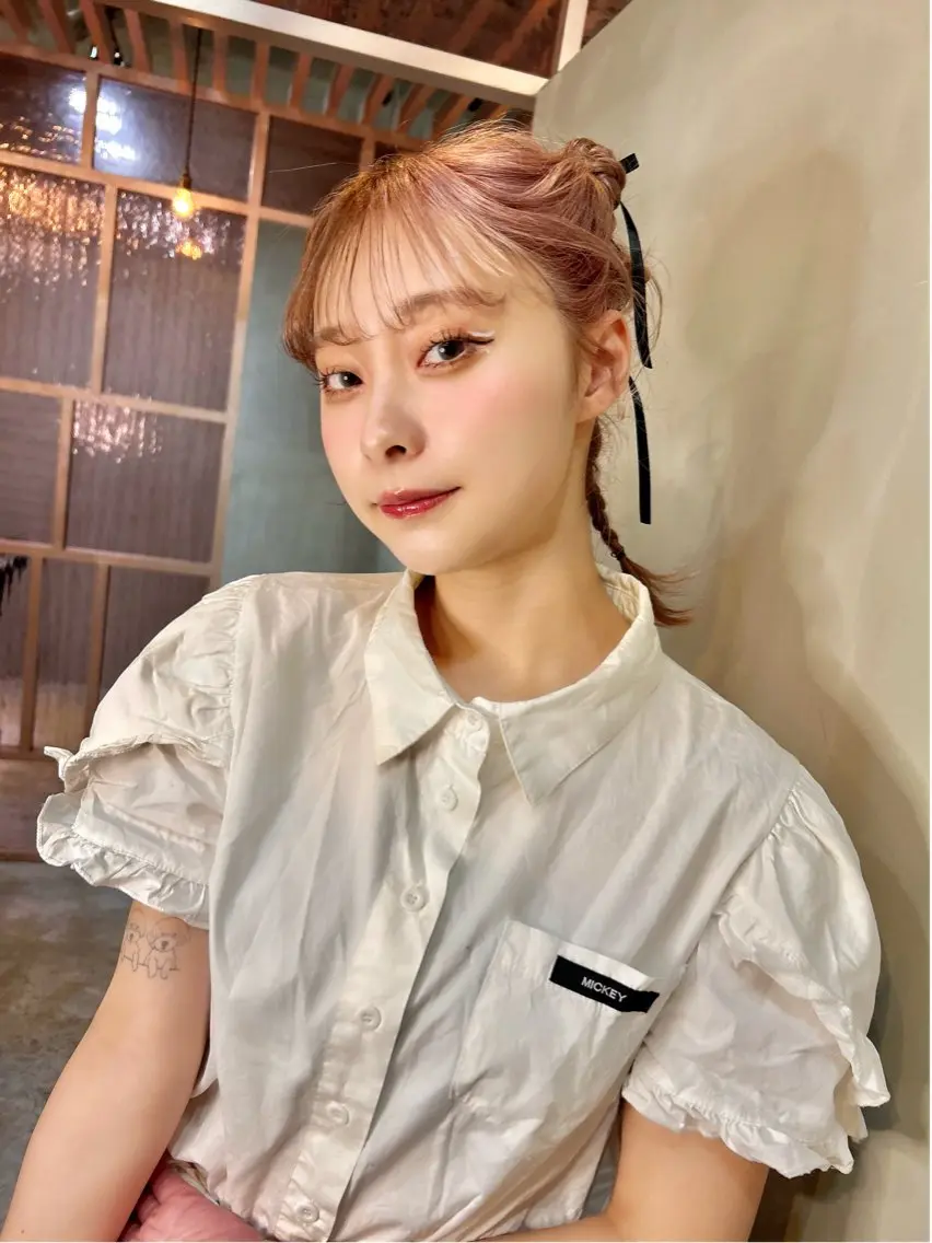 🎀ブリーチ2回➕全体カラー🎀の写真
