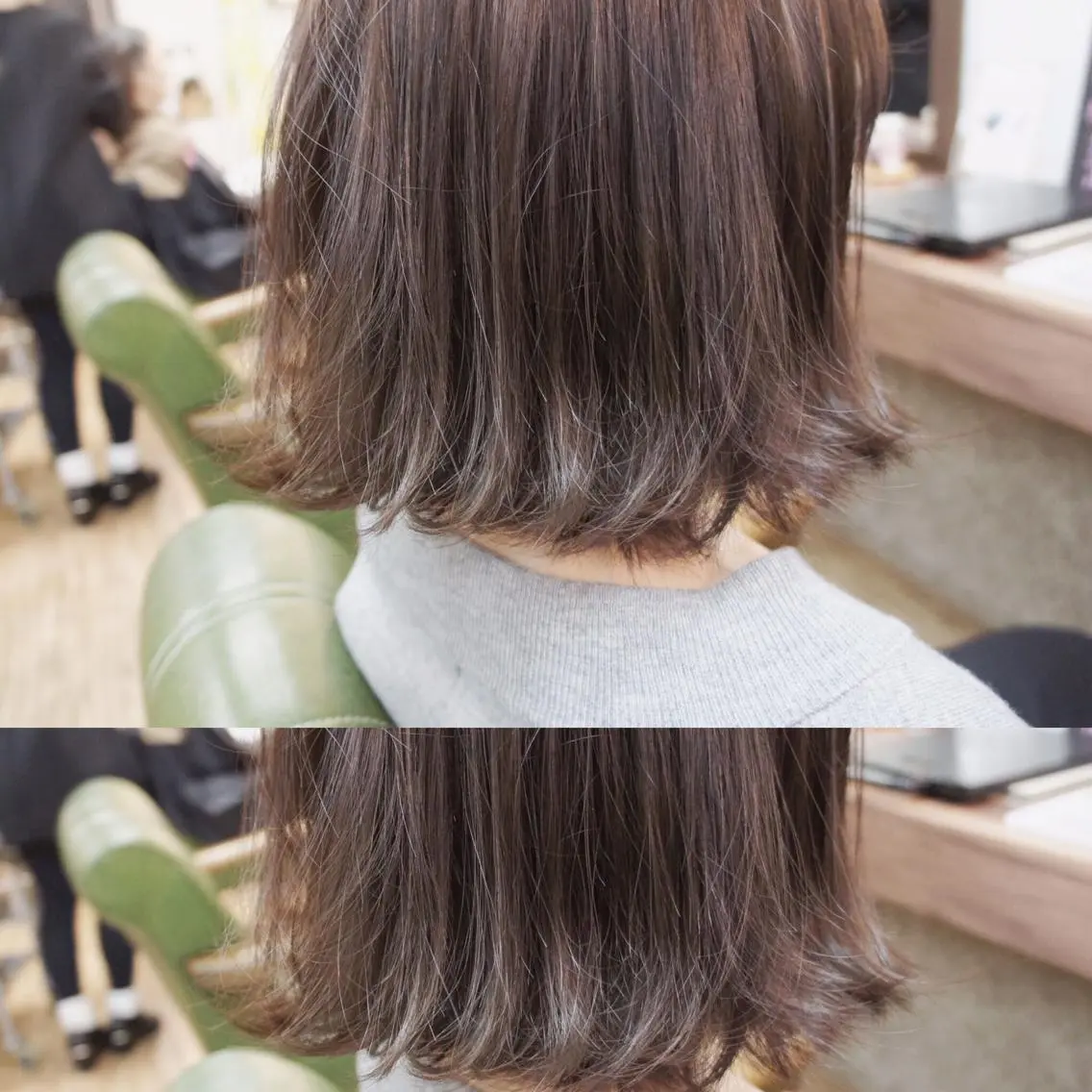 ショート カラー ヘアアレンジ 🟦髪質改善6年 💊YAMAMOTOのヘアスタイル