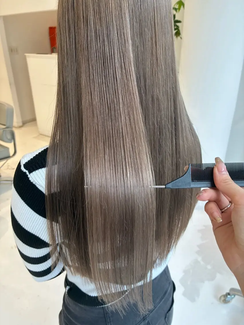 ロング ヘアカラー cono noughtのヘアスタイル