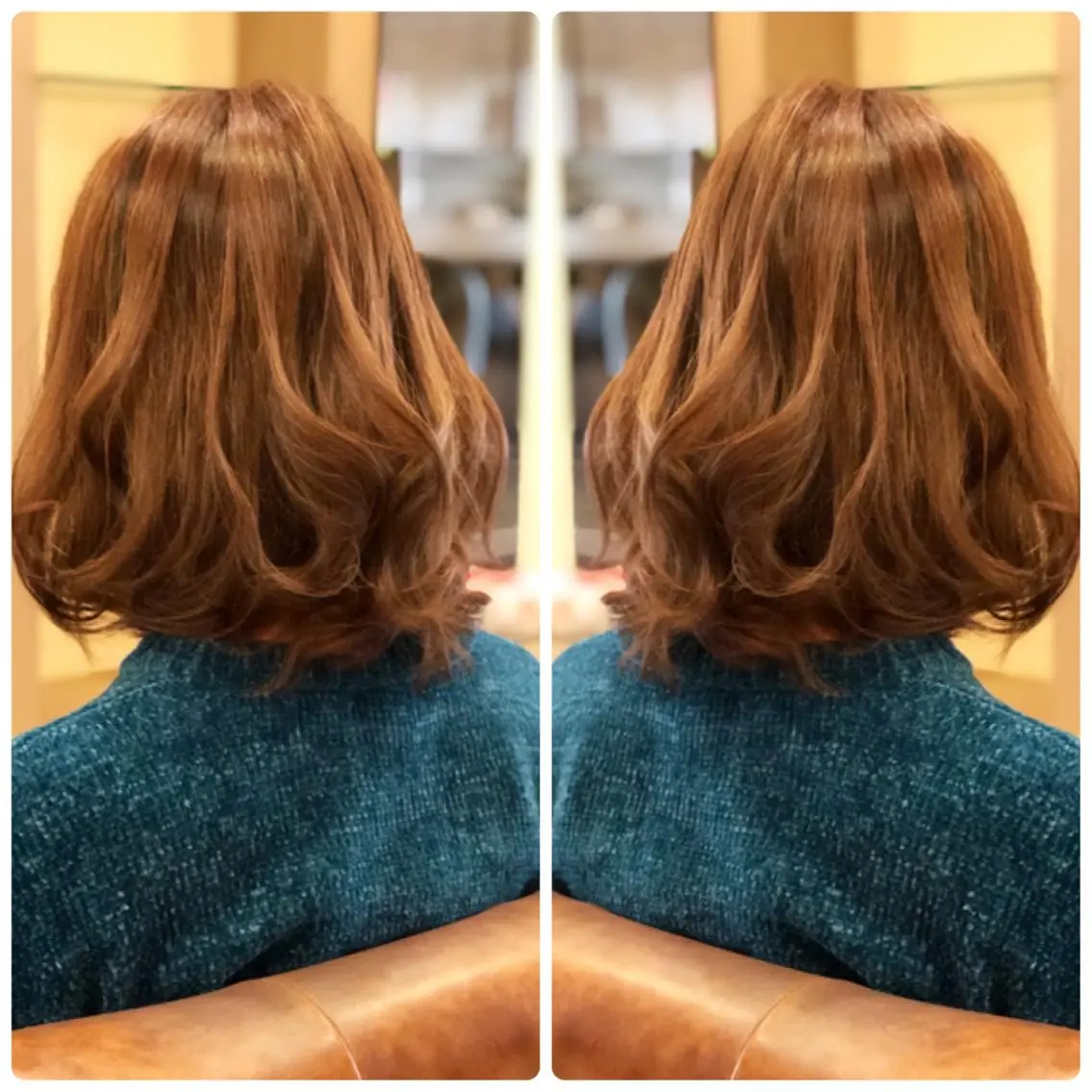 ミディアム カラー ヘアカラー トリートメント 小山内 龍一郎 店長のヘアスタイル