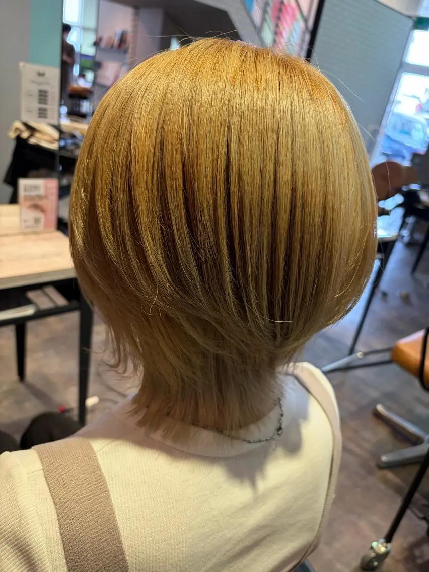 ミディアム カット ✨縮毛矯正モデル✨ RURUのヘアスタイル