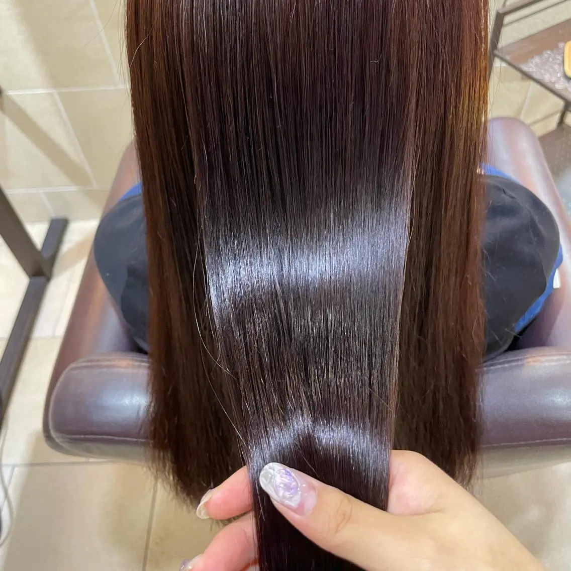 ロング カラー 髪質改善 縮毛矯正 トリートメント カット ヘアカラー トリートメント 艶髪/巻ける縮毛矯正 /髪質改善naoのヘアスタイル