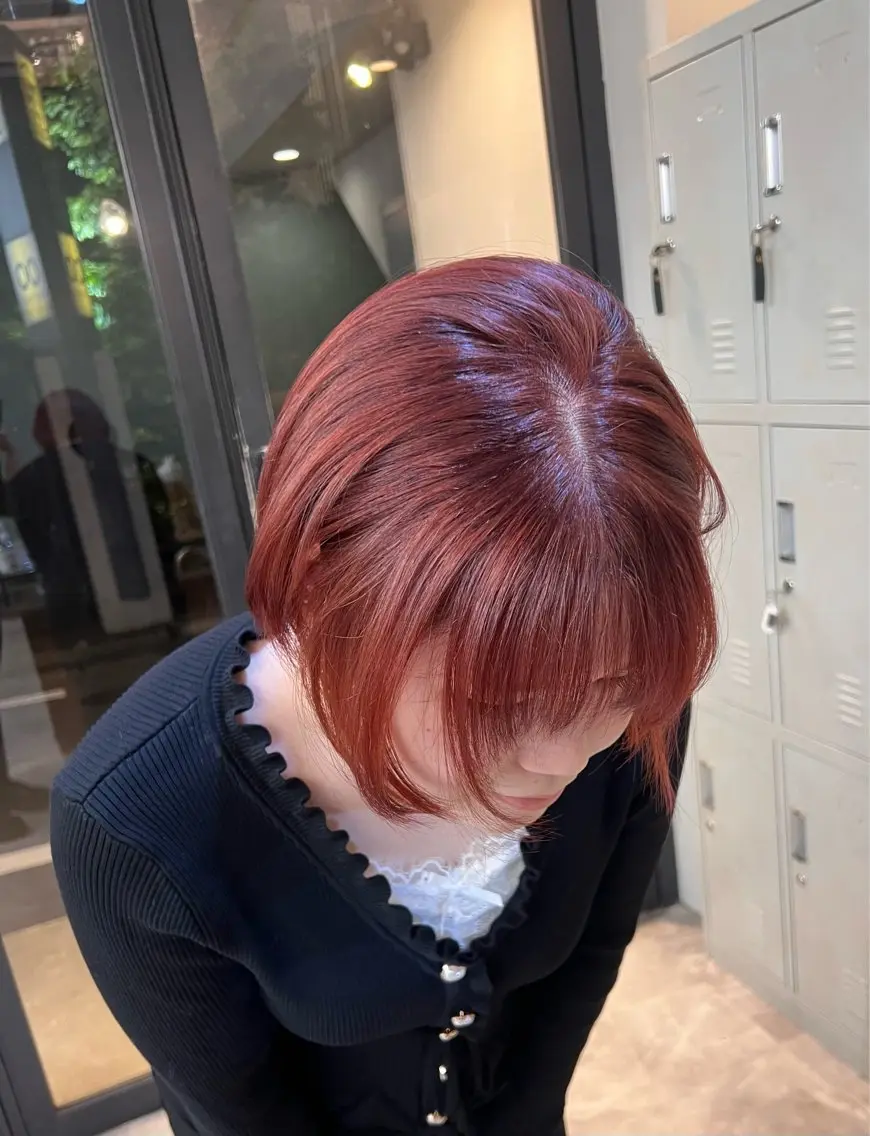 ショート カラー flamme 🫧yumiのヘアスタイル
