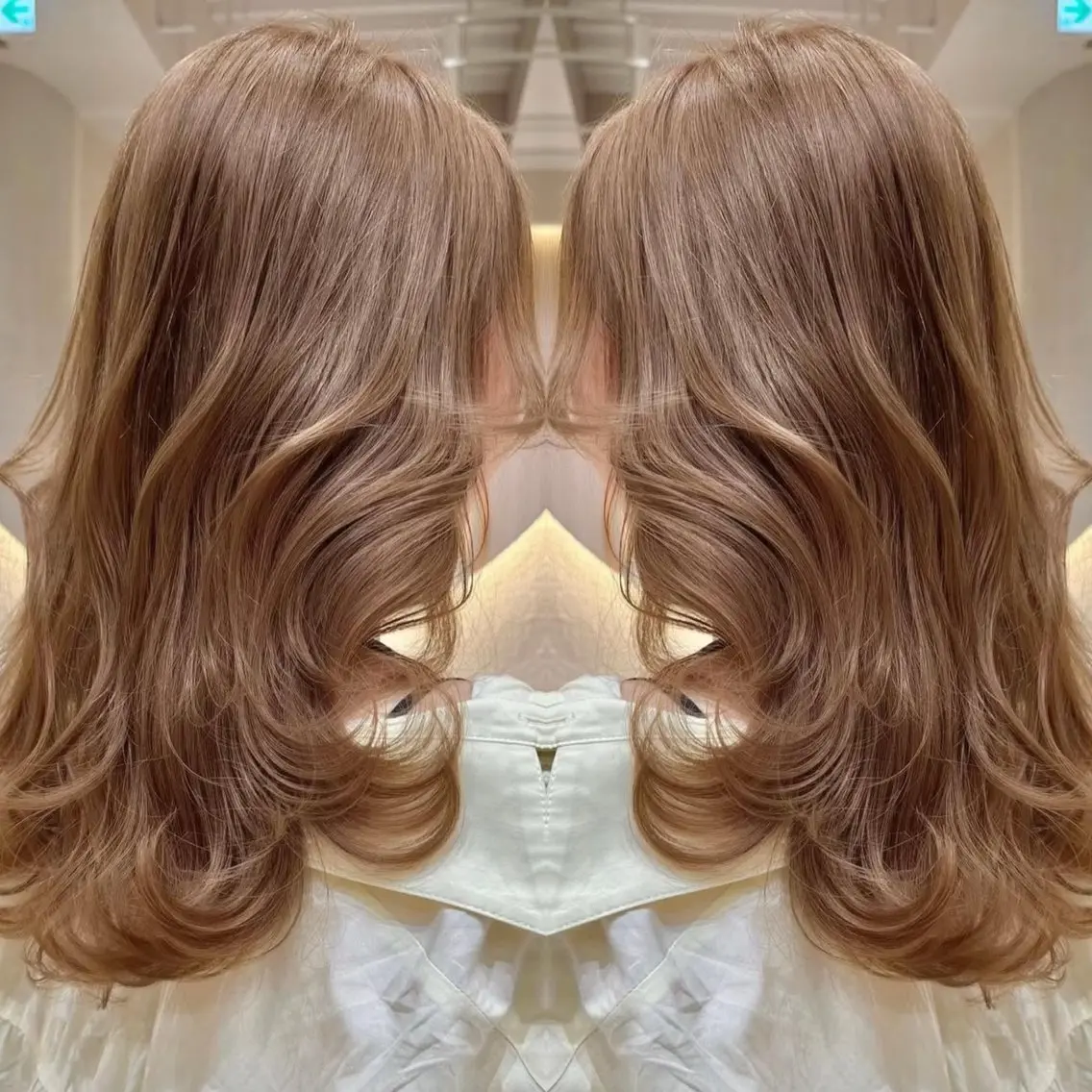 ロング 透明感✖️暖色 shuheiのヘアスタイル