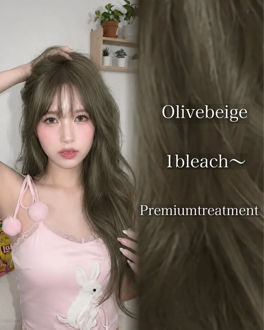 カラー 透明感カラー🫧 EMAのヘアスタイル