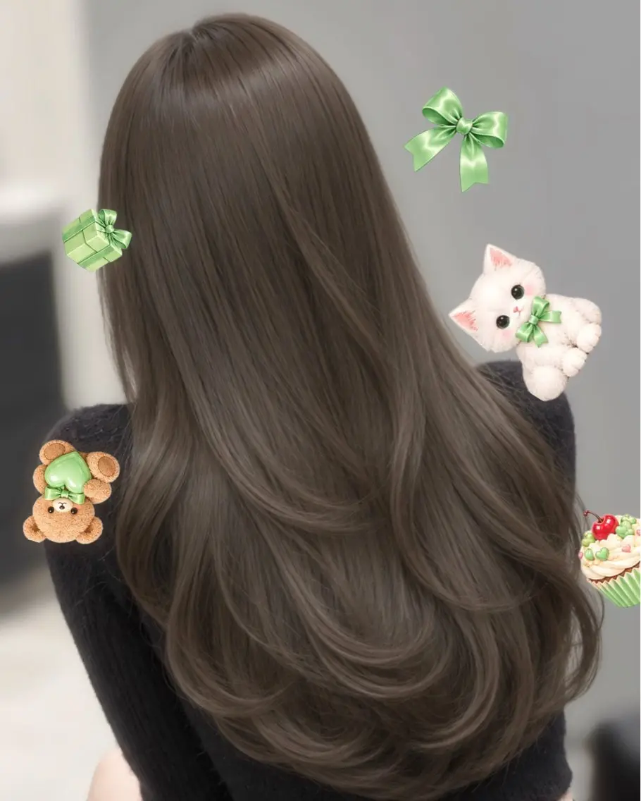 ロング アッシュ ヘアカラー トリートメント 渋谷/髪質改善/ カラー/KAZUのヘアスタイル