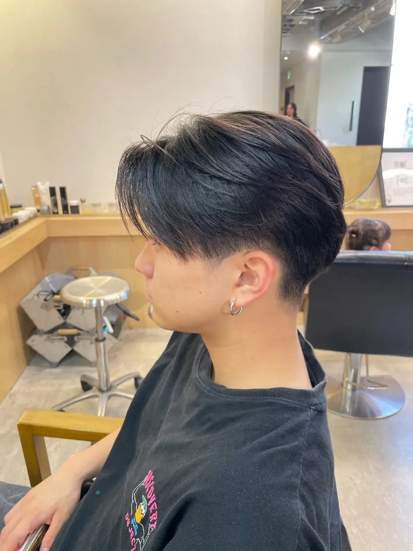 ショート メンズ カット マエダ リョウのヘアスタイル