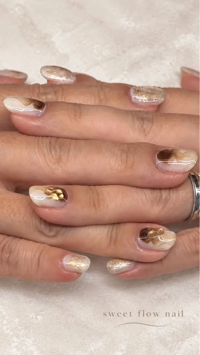 ネイル sweet flow nailのネイルデザイン