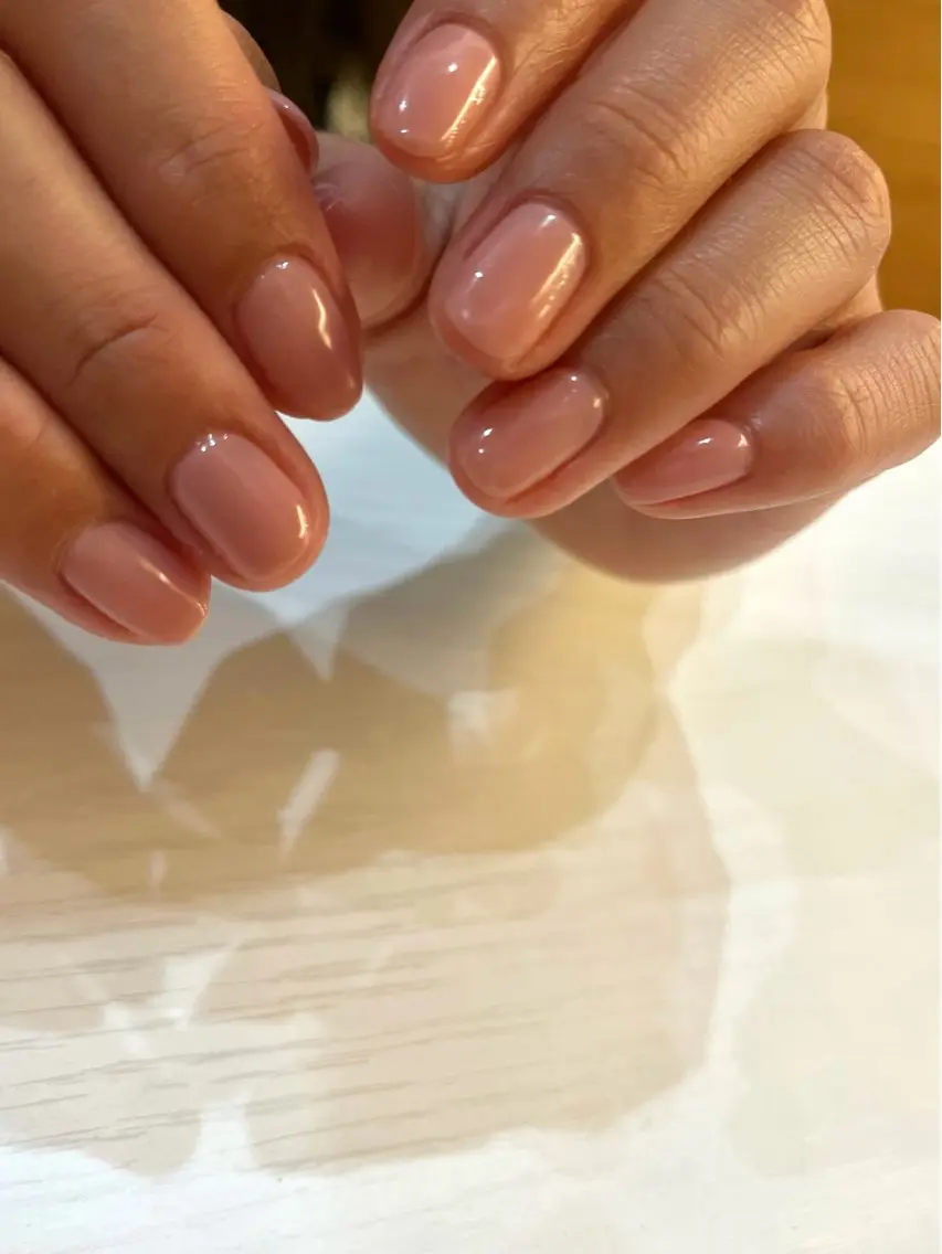 ネイル ワンカラーネイル Nemoto Mamamiのネイルデザイン