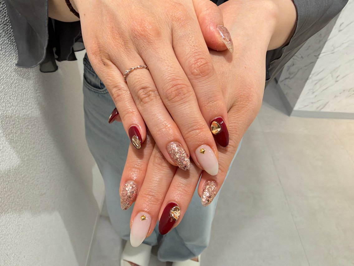 ネイル ハンドネイル Elpia🤎 nail salonのネイルデザイン