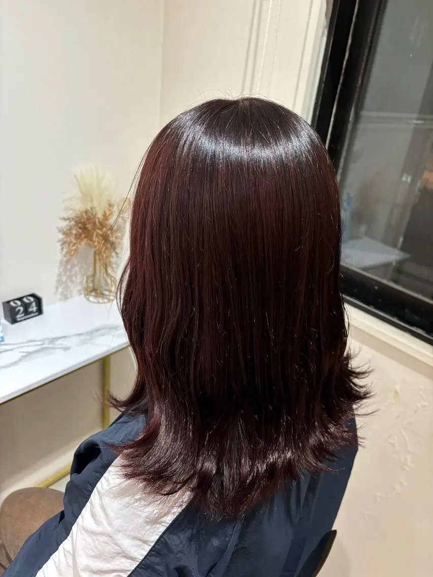 【カット+プラチナカラー+3step treatment】の写真