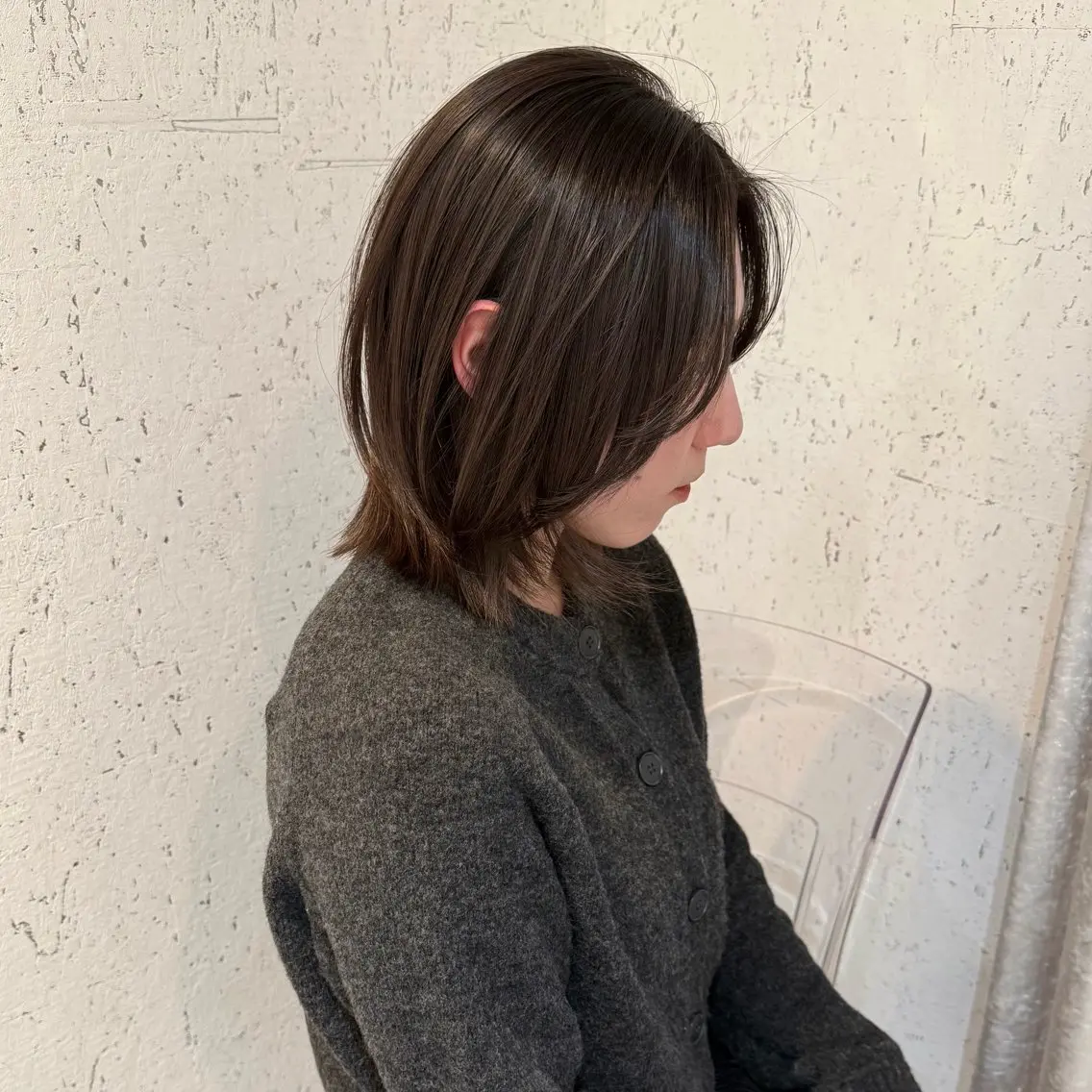 ミディアム カラー パーマ カット ヘアカラー 縮毛矯正 トリートメント mai / linoah˚✧のヘアスタイル