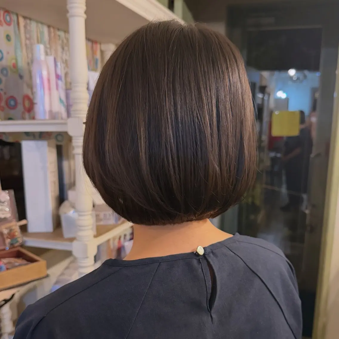 ショート ボブ カット Rico ┆ 縮毛矯正モデル募集のヘアスタイル