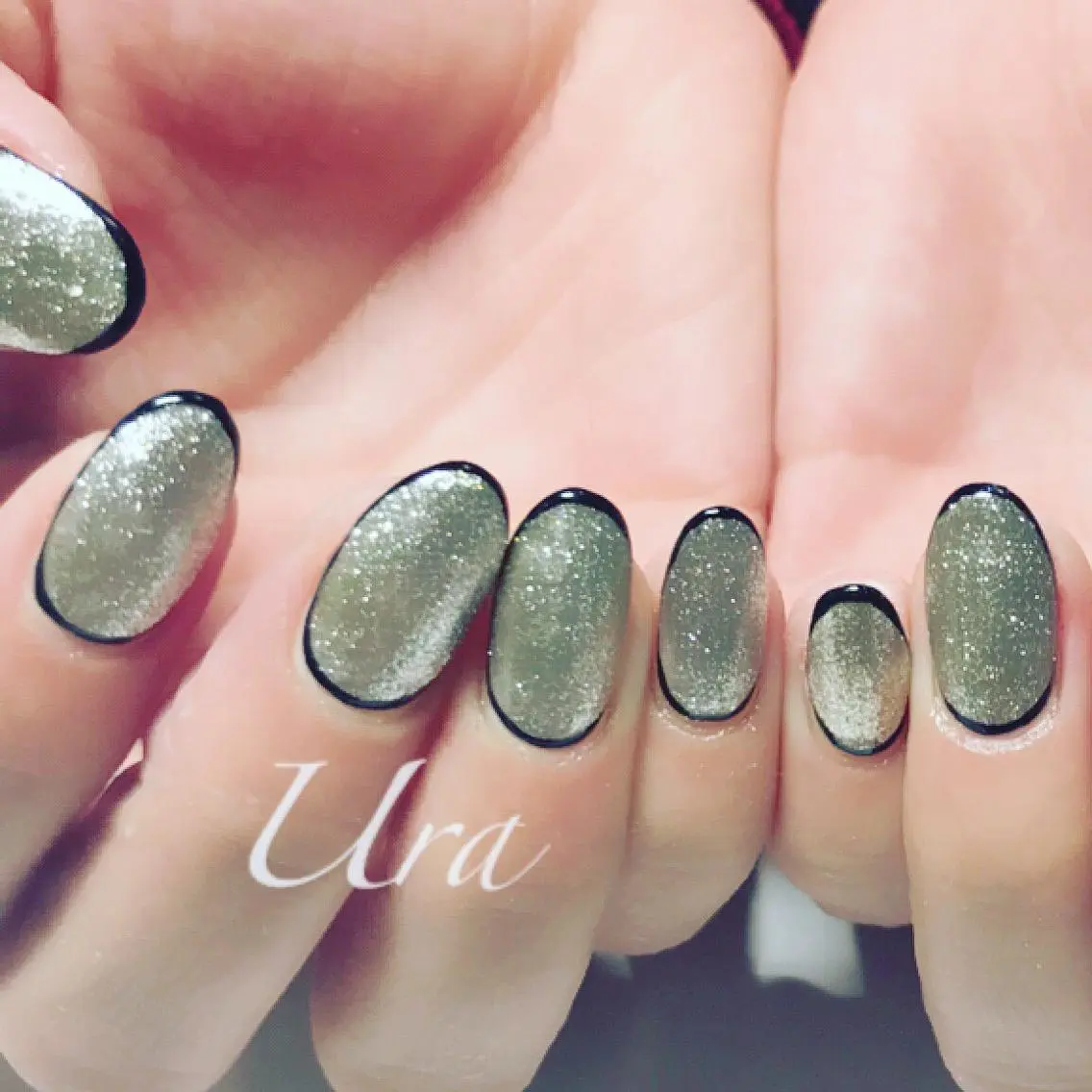 ネイル ラメ(グリッター) UrakoNail 《nail》のネイルデザイン