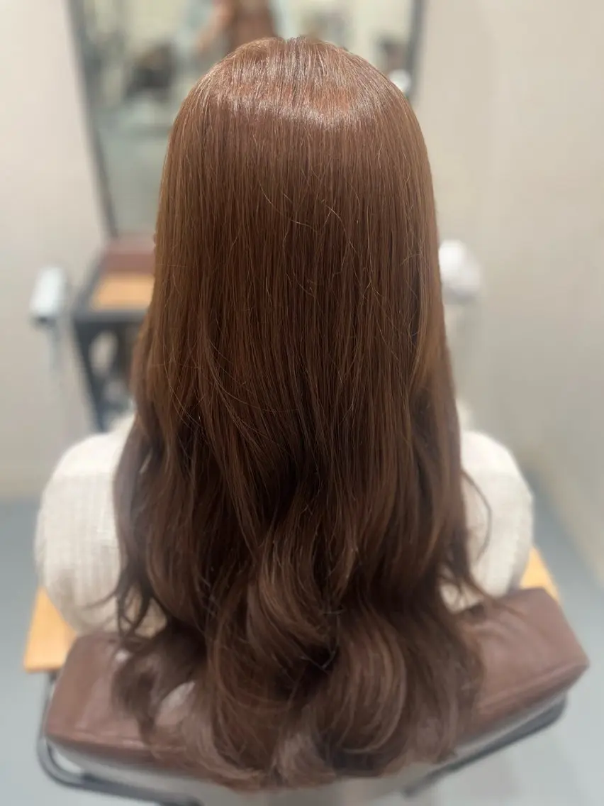 ロング カラー 米澤 奈央のヘアスタイル