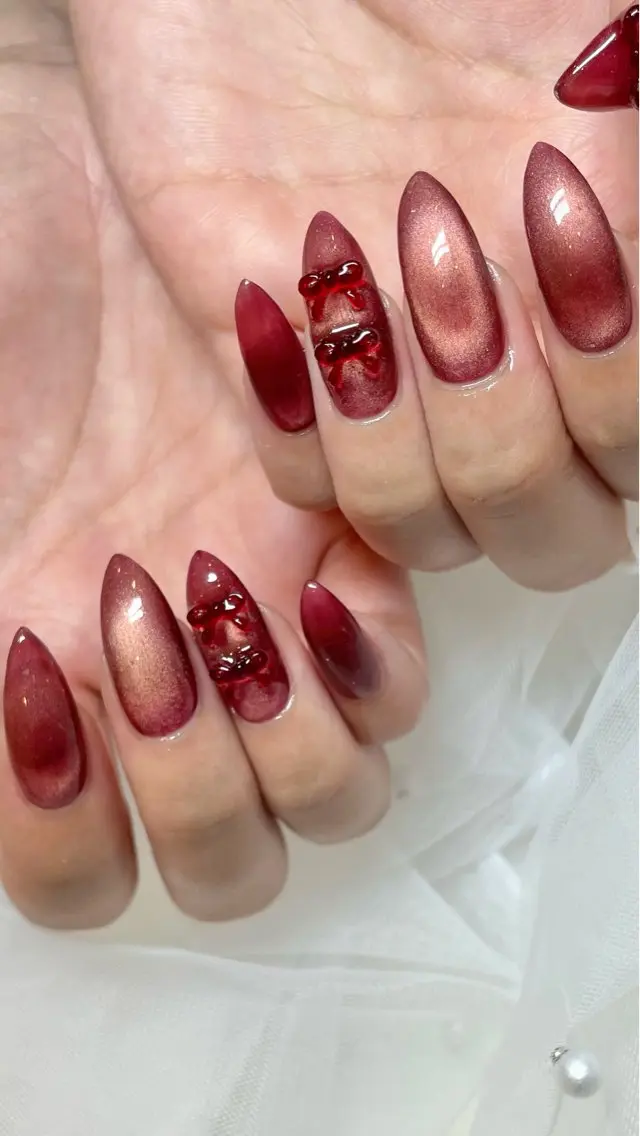 ネイル ハンドネイル LumiéCoeur Nanaeのネイルデザイン