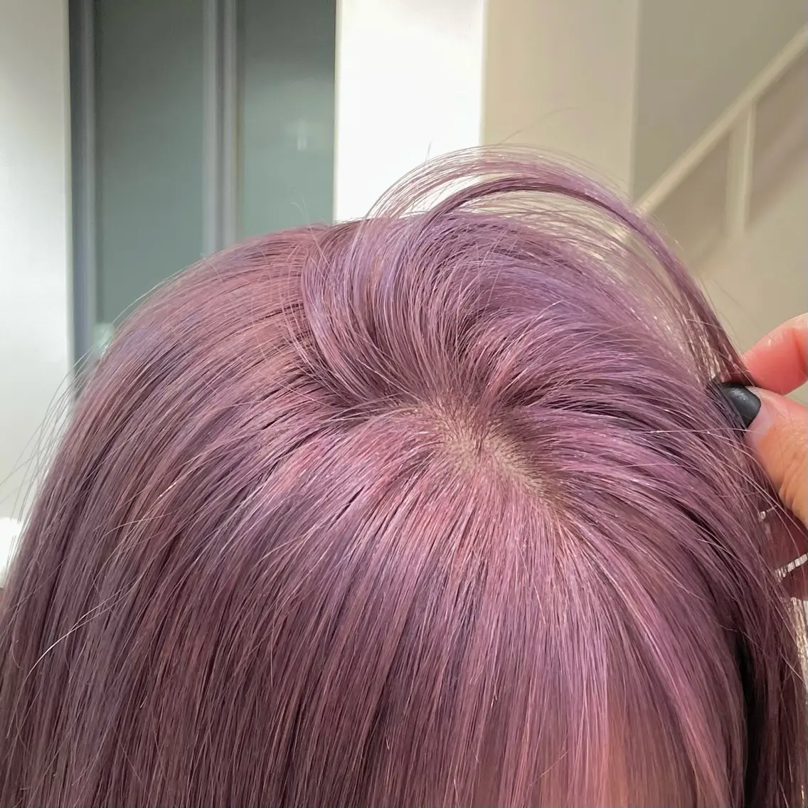 ミディアム 🎀韓国ボブ/ハイト ーン/まりん🎀のヘアスタイル