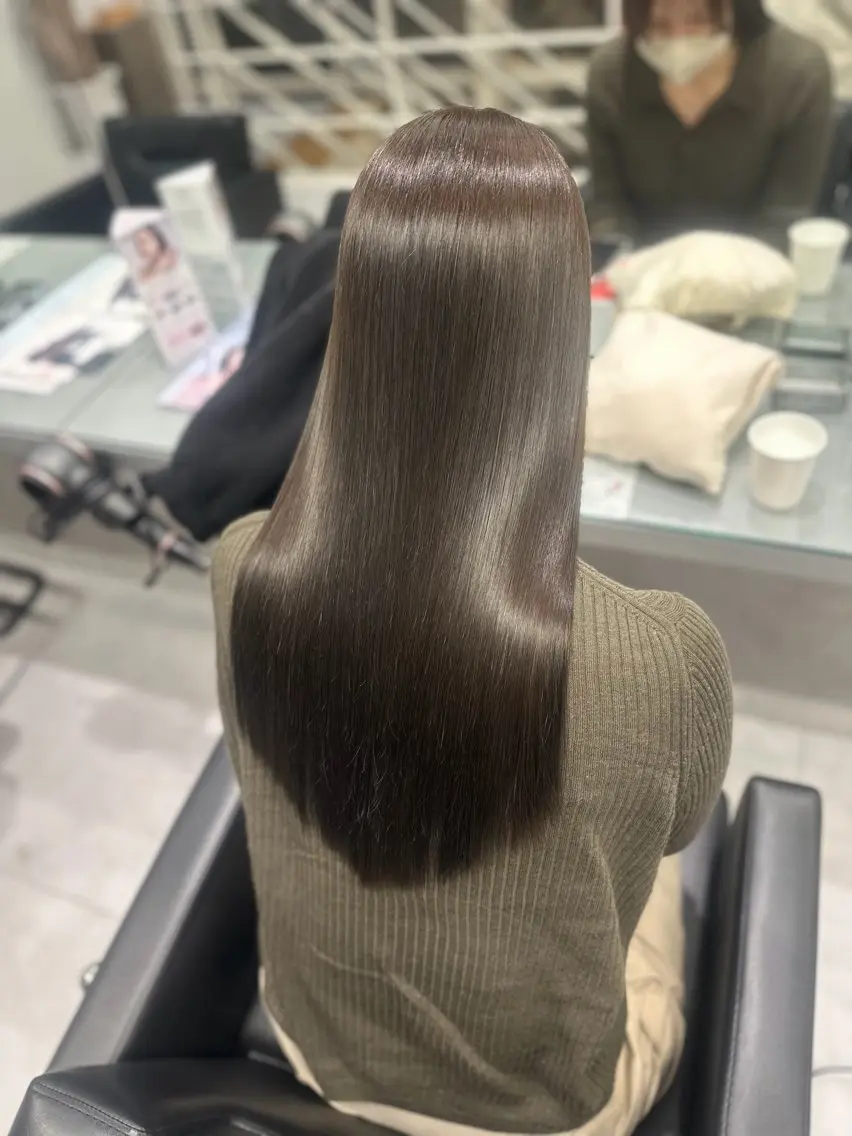 セミロング トリートメント トリートメント 永田竜一/ 先着モデル募集中のヘアスタイル